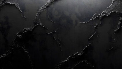 An intriguing dark background featuring dust and smoke textures on a black wall, ideal for abstract wallpaper design. Provides ample copy space for your text with intricate details.

