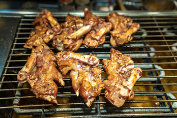 Savory Grilled Chicken Wings Perfectly Charred for Delicious Flavor