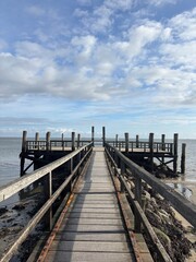Obraz premium pier in the sea