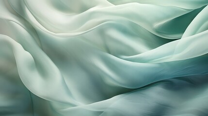 Fototapeta premium Abstract image of a blue cotton textile with a focus on the woven texture, capturing the fabric's fine details and gentle folds.