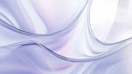 Naklejka premium abstract Gradient transparent glass, 3d rendering.