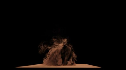 Sand tornado spinning vortex 
3d rendering of Sand simulation with alpha channel (transparent background)
 - Powered by Adobe