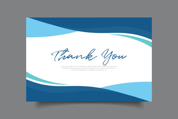 thank you card template background