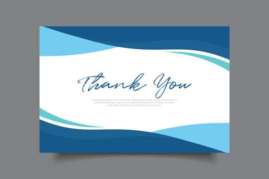 thank you card template background