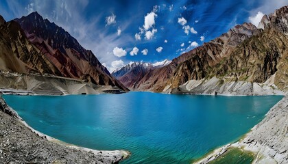 The Pristine Waters of Attabad Lake