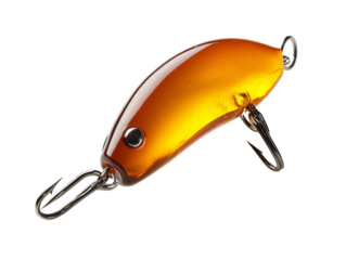 a fishing lure with hooks