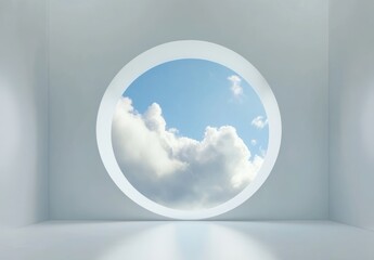 Round Window Sky.