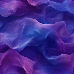 Obraz premium Seamless fantasy purple and blue waves textures pattern