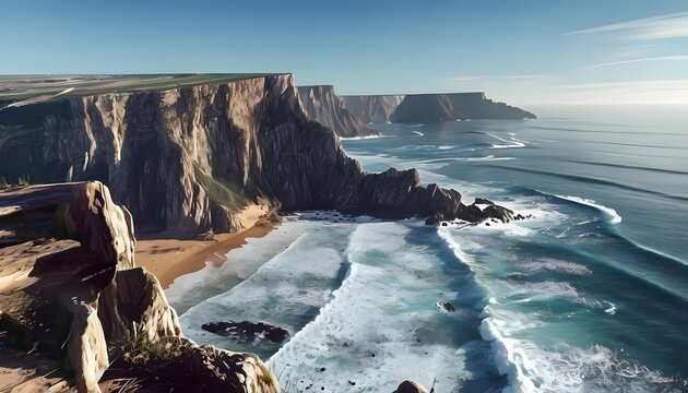 Stunning Cliffs of Cap Vert Peninsula