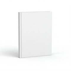 blank book isolated on white for mockup design