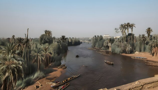 Lush Banks of the Blue Nile