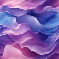 Obraz premium Seamless magic design with blend of pastel colors and soft blurred wavy background pattern