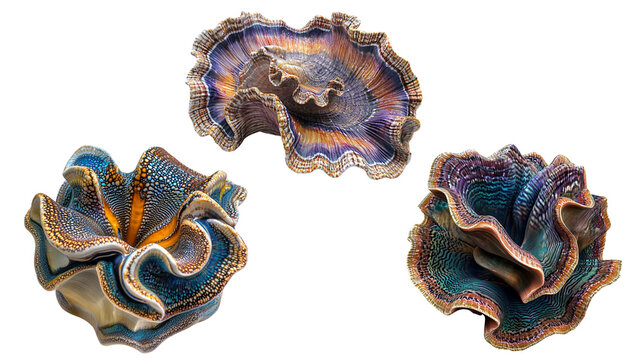 Set of Sea Creature isolated on white