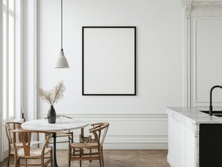 Minimalist Dining Room.