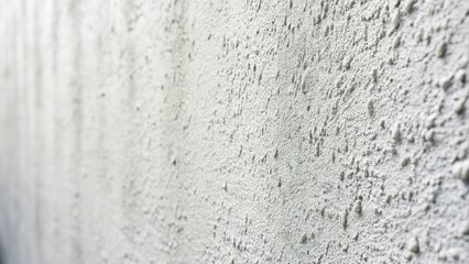 Obraz premium White concrete wall surface in focus with blurred background