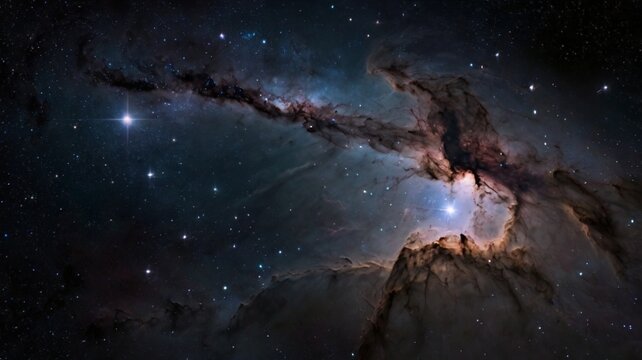 high-quality image of a background featuring black holes and stars