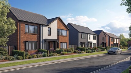 Tranquil Suburban Living: Contemporary Homes with Lush Gardens in a Serene Community