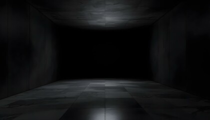 暗い空間　黒い部屋　絶望　希望　概念