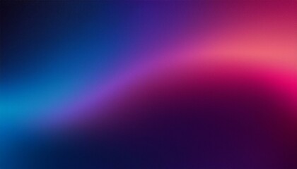 Dark purple pink blue color gradient background blurred neon color flow, grainy texture effect, futuristic banner design