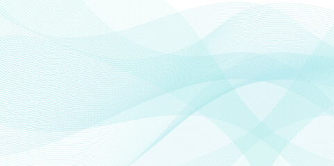 Abstract white background with  blue smoke blend wave lines and technology background. Technology flow grid blend curve wave line digital isolated energy, music dynamic gradient thin digital line.