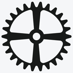 Obraz premium Gear setting icon. Cog wheel icon. Gear wheel icons. Gear setting icon collection. Setting Icons Mega Bundle. Gear icon line, thin, vector, set, icons, design.