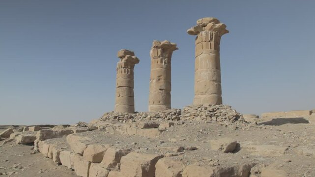 Sudan, Delgo, new kingdom fort and aten temple of sesebi built by amenophis iv