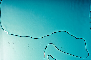 rippled water blue color