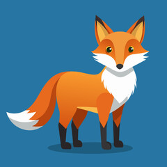 red fox cartoon