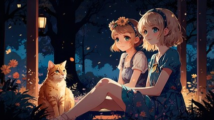 猫と少女たち