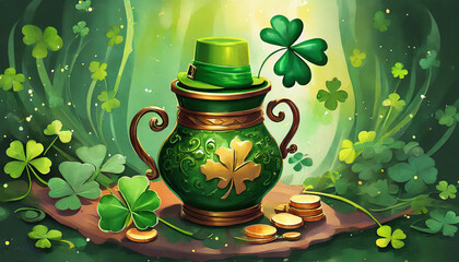 st patrick day background