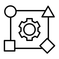 Adaptation Vector Line Icon Design
