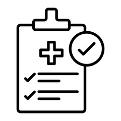 Preparation Vector Line Icon Design