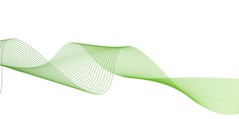 Modern abstract green wave liquid lines background ,Abstract green wavy lines. Colorful vector background,Flowing wave elements. Suit for cover, poster, website, brochure, bann
