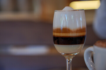 a special creamy coffee