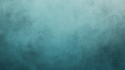 Obraz premium Soft Blue Green Gradient Texture for Calming Design Projects