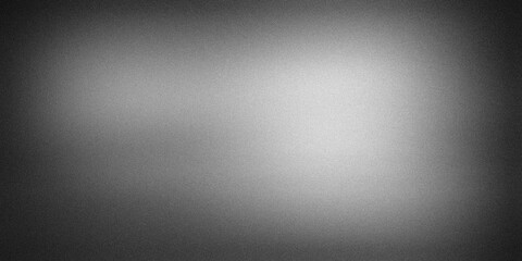 Vignette gradient black and white grey monochrome noise grain texture background banner