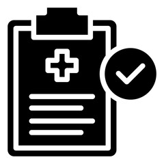 Obraz premium Health Report Icon