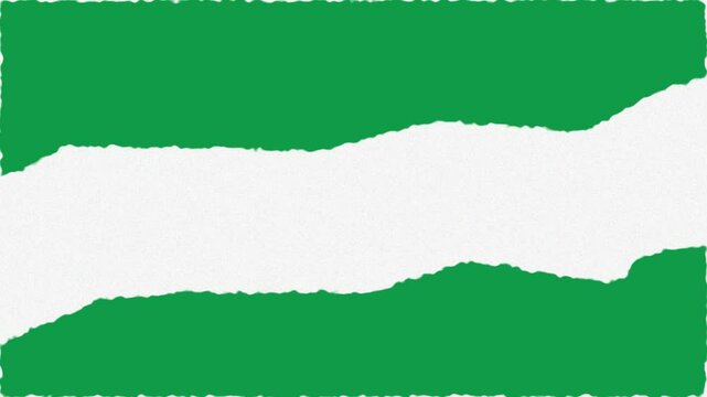 paper tear background animation chroma key, torn paper transition video, torn paper animation on green screen backdrop. torn paper broken, green torn paper effect,