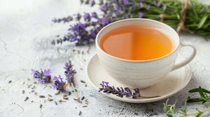 A Cup of Lavender Tea
