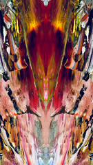 Abstract background art . Ethnic pattern. Mixtures of oil paint. Trendy hand painting canvas. Wall decor and Wall art prints Idea. 3D Texture. Art object