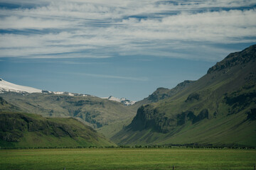 Lomagnupur a Mountain on the South Coast of Iceland