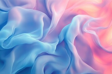 Obraz premium Elegant Blue and Pink Fabric Texture Background