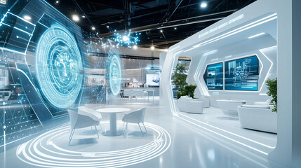 展示会のブース