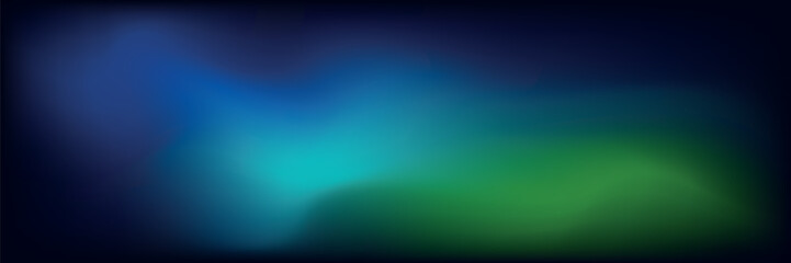 Abstract Background, gradient transition from bright sapphire blue to deep emerald green, vector illustration.