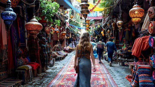 Exploring a Vibrant Bazaar Cultural Adventure