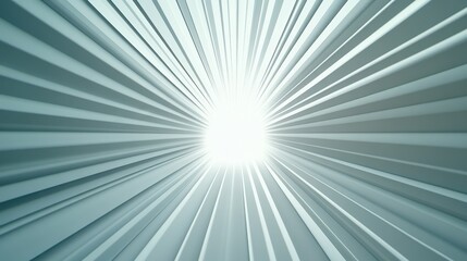 Fototapeta premium A minimalist sunburst pattern with radiating lines for an energetic.