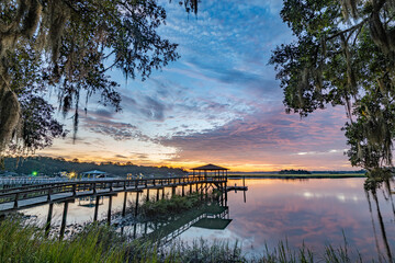 Sunrise OVer Wilmington River