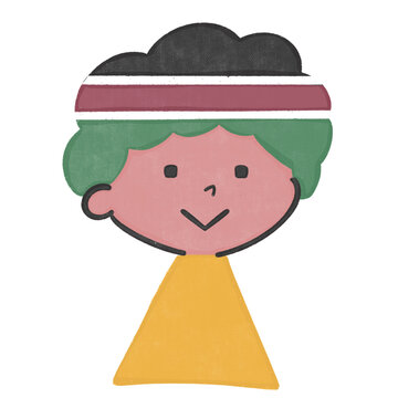 アフリカンな男の子