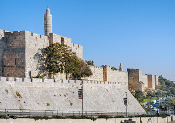 Jaffa Gate or Hebron Gate or David's Gate is a stone portal in the historic walls of the Old City...