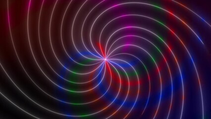 Abstract background particle wave